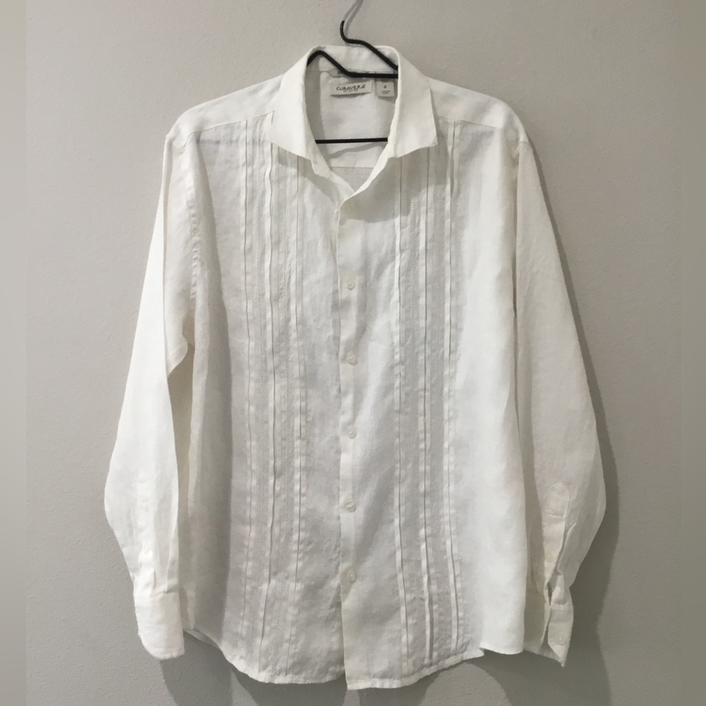 Cubavera Men’s Lg 100% Linen